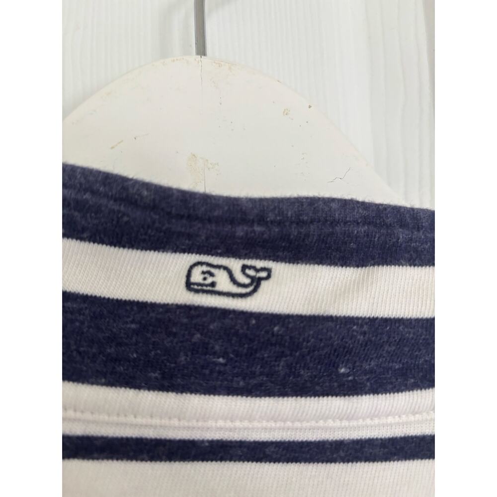 Vineyard Vines Medium Shep Shirt Woman Striped Blue & White - Picture 2 of 4